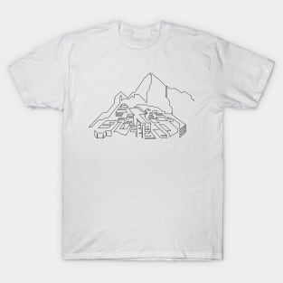 7 Digital Wonders - Machu Piccu T-Shirt